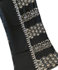Alternative view of Pure Pashmina Shawl in Black colour