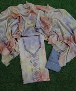 Premium DigitalDye Count Woolen Suits - Design 3